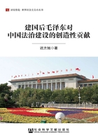 建国后毛泽东对中国法治建设的创造性贡献（居安思危·世界社会主义小丛书）