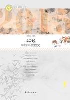 2015年中国年度散文